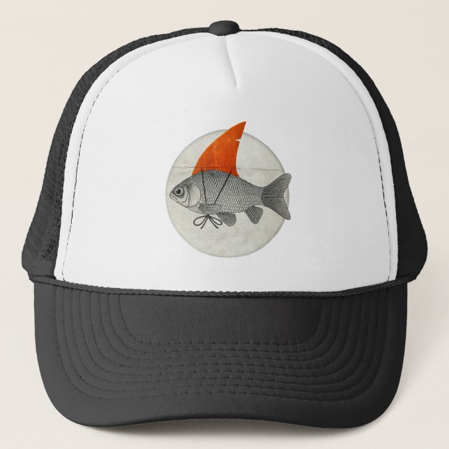 Casquette Goldfish with a Shark Fin (Devant)