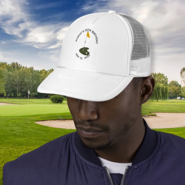Casquette Golf 50e fête d'anniversaire (Créateur téléchargé)