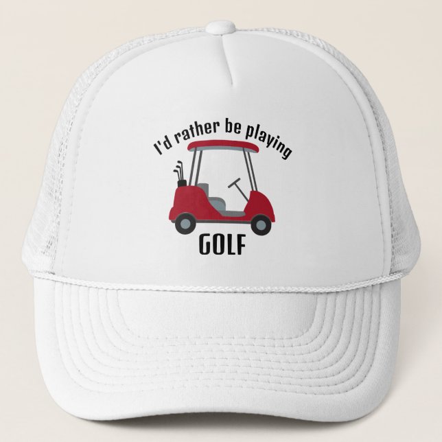 Casquette Golf Design (Devant)