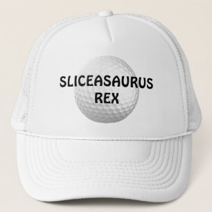 Casquette Golf drôle de Sliceasaurus Rex