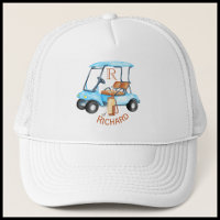 Golf Guy Cart Clubs Nom du monogramme