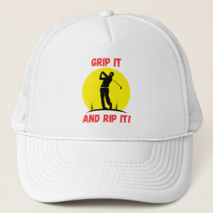 Casquette Golf Infusion "Saisis-le Et Déchire-le" Inspiré du