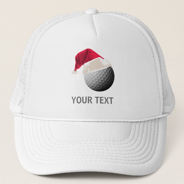 Casquette golf Noël (Devant)