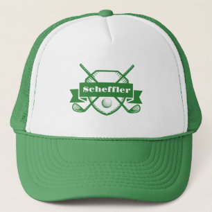 Casquette Golf Royal Crest Nom personnalisé Golfeur personna