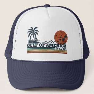 Casquette Golfe de l'Amérique Conception patriotique vintage