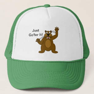 Casquette Golfer Gopher Allez-Y !