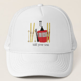 Casquette Gondole retro retro retro remontée ski