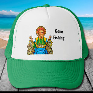 Casquette Gone Fishing (détail St. Andrew)