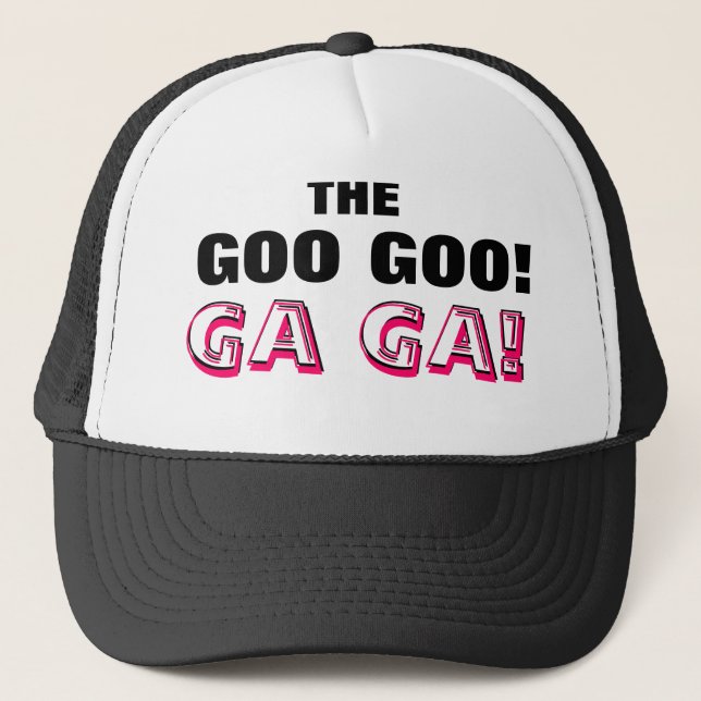 Casquette ~Goo Goo Ga Ga~ CASQUETTE, PERSONNALISER IT! (Devant)