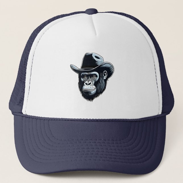 Casquette Gorilla Cowboy (Devant)