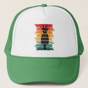 Casquette Goutte de glace à l'ananas d'été