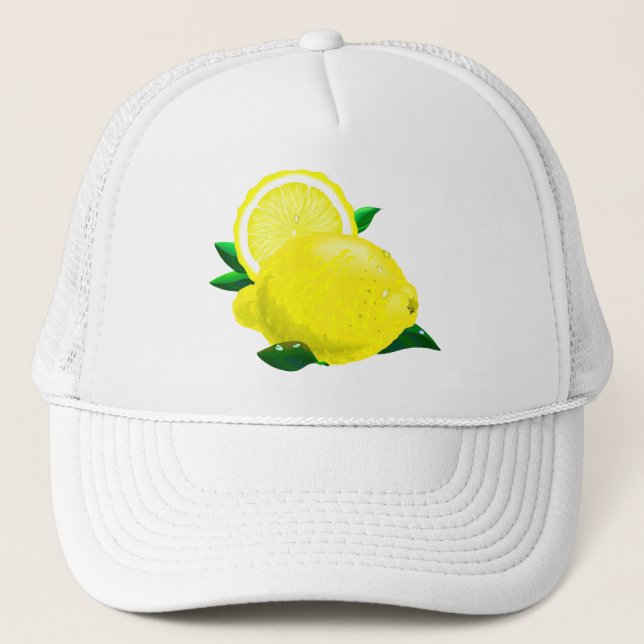 Casquette Gouttes de citron (Devant)