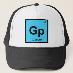 Casquette Gp - Gulfport Mississippi Chimie Tableau Périodiqu