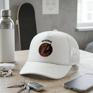 Casquette Graffiti Lettre Monogramme "L" personnalisable