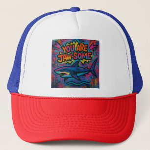 Casquette Graffiti pour requins de mâchoires