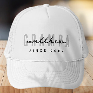 Casquette Grampa Moderne Élégante Fête des pères simple