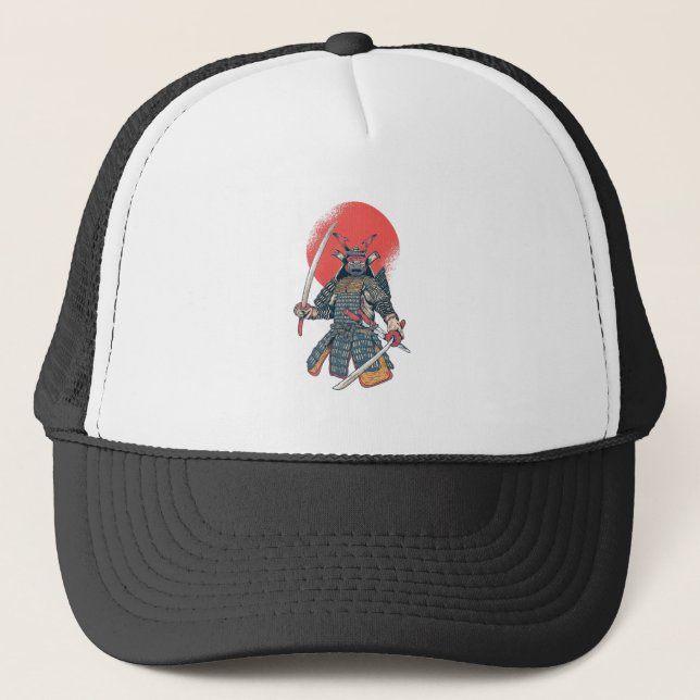 Casquette Grand guerrier de Samurai (Devant)