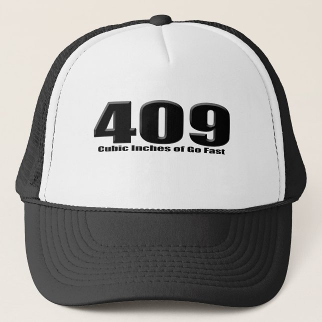 Casquette grand impala chevy de bloc de 409 pouces cubes (Devant)