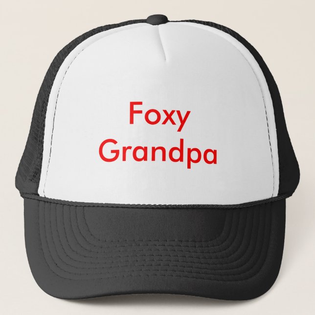 Casquette Grand-papa rusé (Devant)