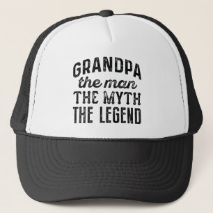 Casquette Grand-Père L'Homme Le Mythe La Légende