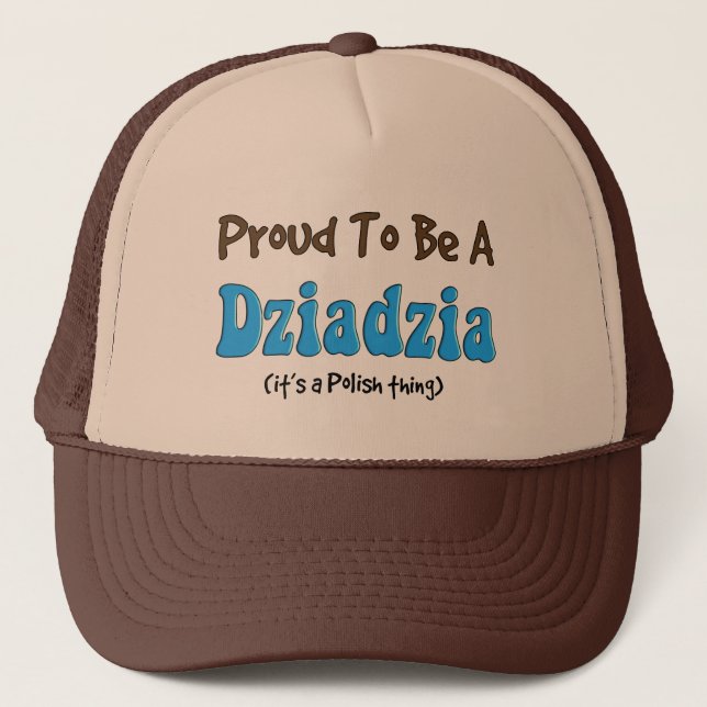 Casquette Grand-père polonais Dziadzia (Devant)