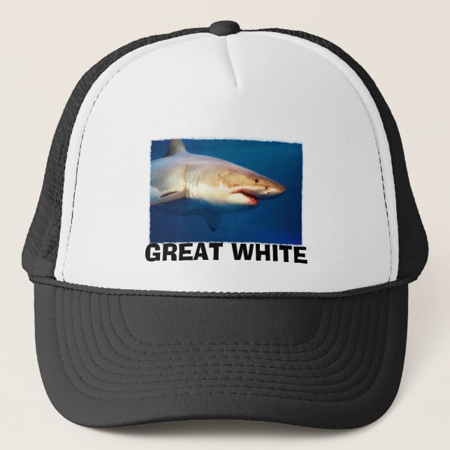 Casquette Grand requin blanc (Devant)