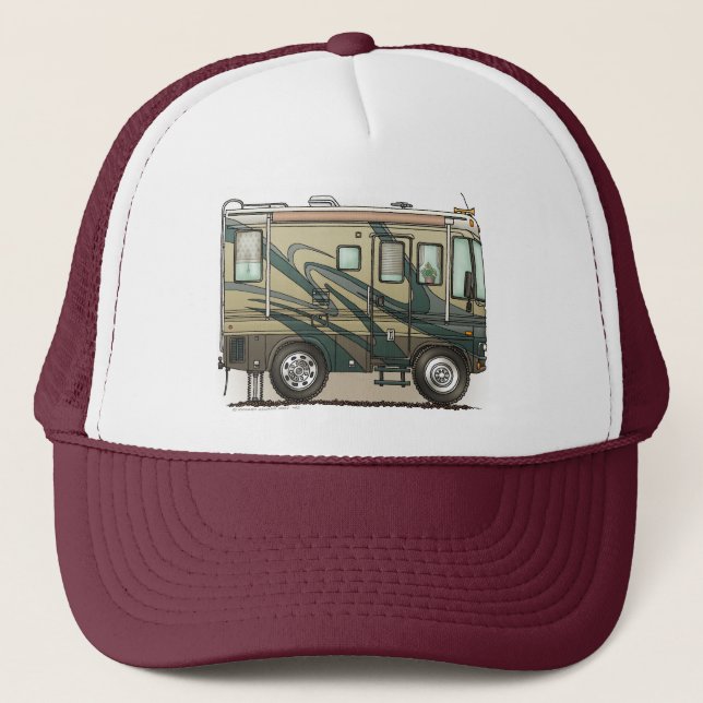 Casquette Grand rv car Motorhome du profondément satisfait (Devant)