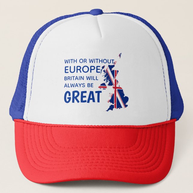 CASQUETTE GRANDE BRETAGNE BREXIT EUROPE (Devant)