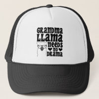Grandma Llama N'A Pas Besoin De Drame Mignonne Gra