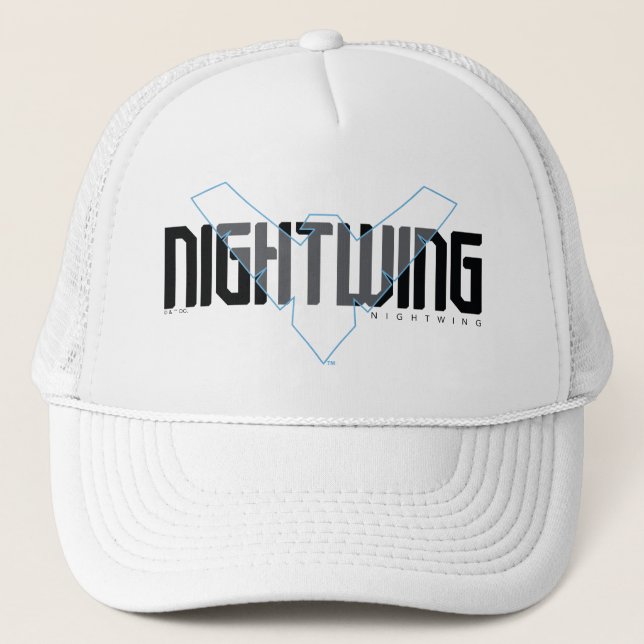 Casquette Graphique de nom high-tech Nightwing (Devant)
