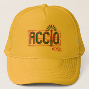 Casquette Graphique d'orthographe Red Art Déco ACCIO™
