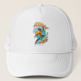 Casquette Graphique du Surf de levage Aquaman et Trident