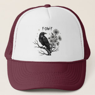 Casquette Graphique F-Caw-F pour l'art d'Halloween et l'amou