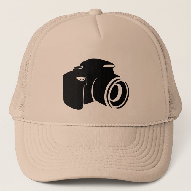 Casquette Graphique moderne d'icône de fan de photographie (Devant)
