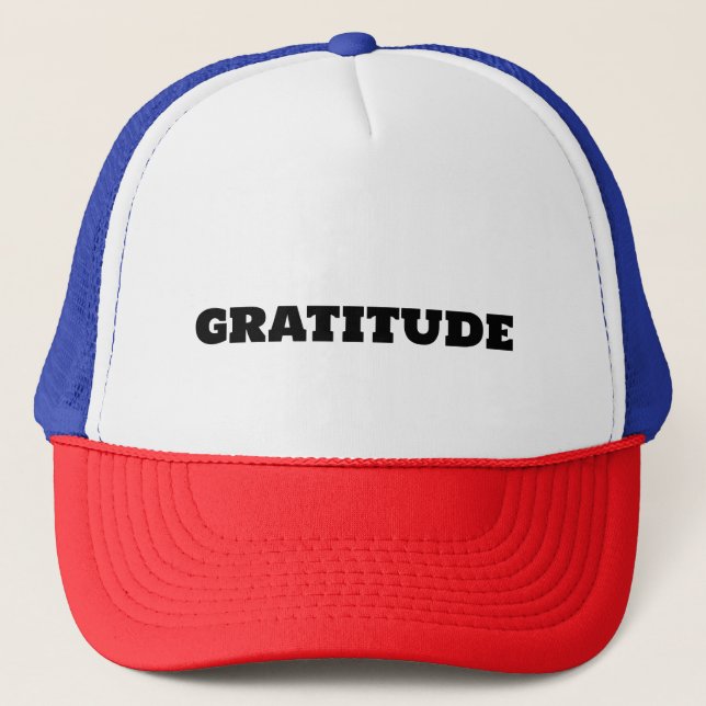 Casquette Gratitude (Devant)