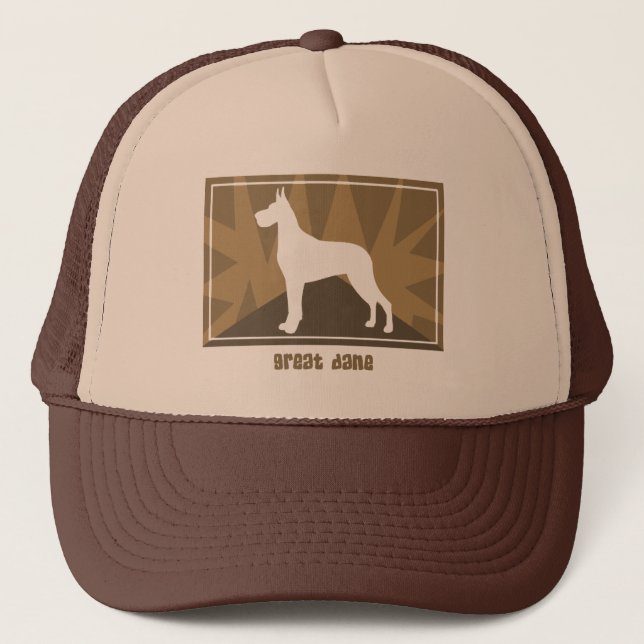Casquette Great dane terreux (Devant)