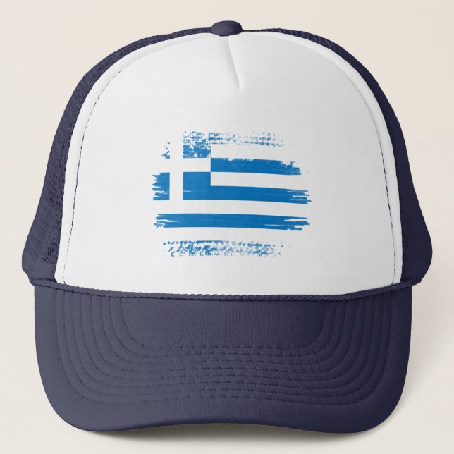 Casquette Greek flag (Devant)