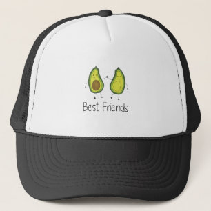 Casquette Green Avocado Cartoon Friendship Image Friend Art