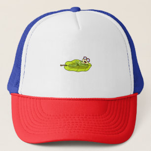Casquette Grenouille avec lunettes de soleil
