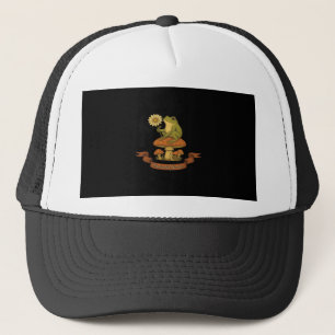Casquette Grenouille de la maison de fée du jardin Cottageco