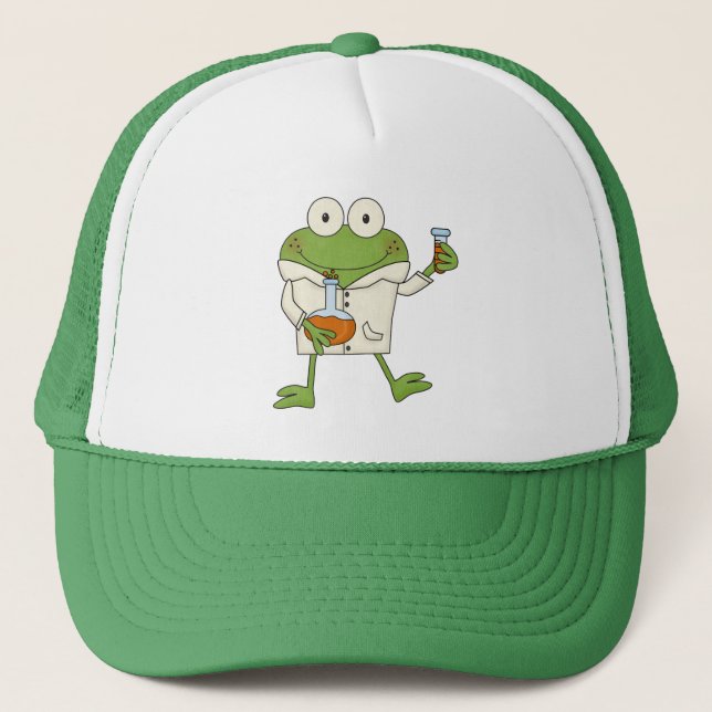Casquette Grenouille de laboratoire (Devant)