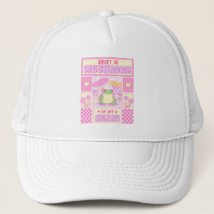 Casquette Grenouille mignonne et champignons - Amusante roma