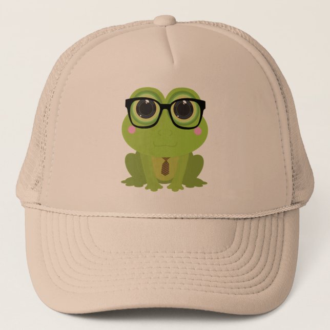 Casquette Grenouille Nerd (Devant)