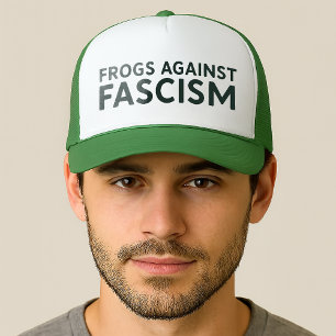 Casquette Grenouilles Contre le Fascisme Manifestation de Gr