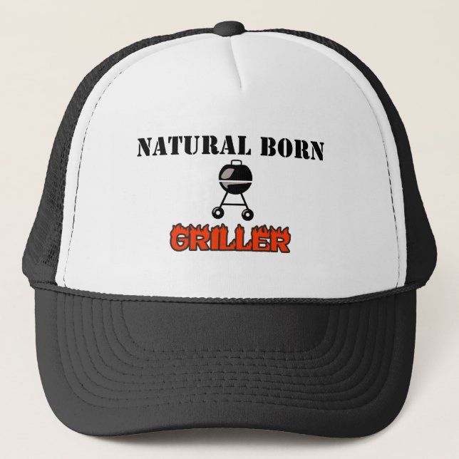 Casquette Gril de naissance (Devant)