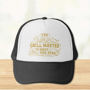 Casquette Grill Master et meilleur papa jamais Fête des père