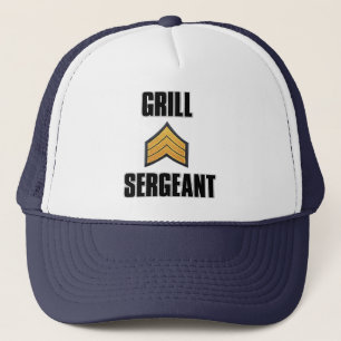 Casquette Grill Sergeant été barbecue grill