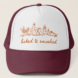 Casquette grillé et cassé thansgiving