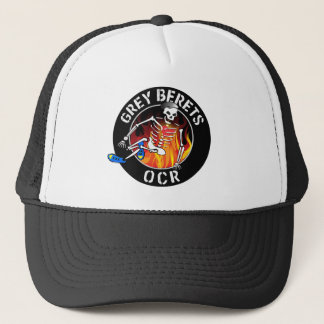 Casquette gris de camionneurs de béret