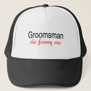 Casquette Groomsman (le drôle)